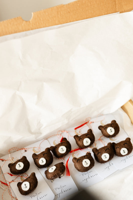 Cutie 10 martisoare "Ursuletul de miere"