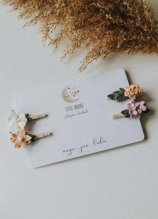 Set clame fetite "Blossom flowers"