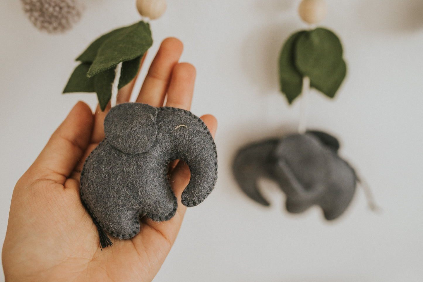 Wall hang " Moomy & elephant baby"