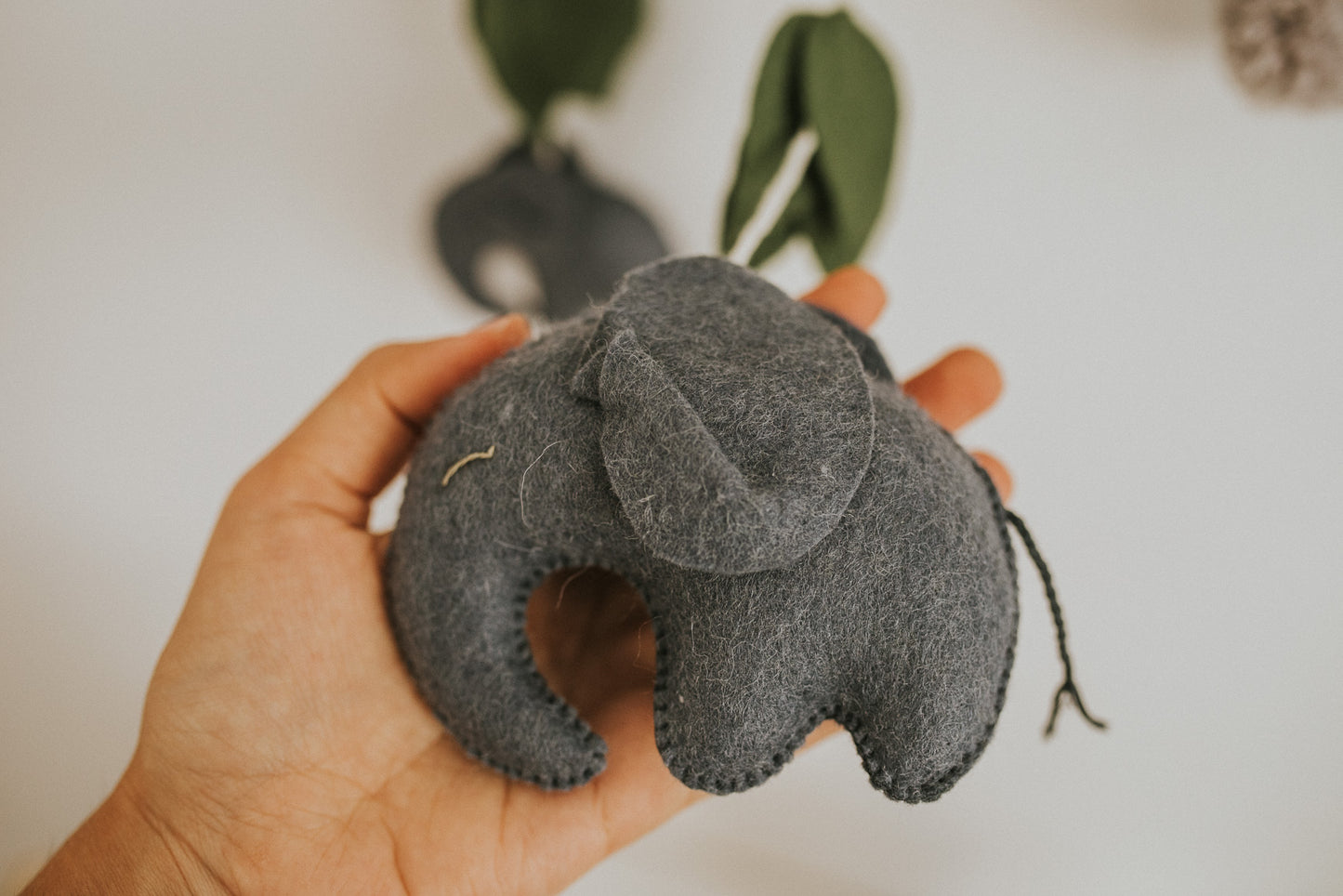 Wall hang " Moomy & elephant baby"