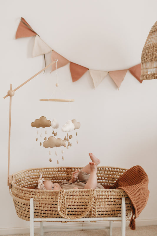 Carusel " Neutral clouds with raindrops"