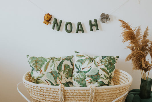 Ghirlanda cu nume "Jungle friends "