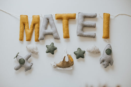 Ghirlanda nume "Happy vehicles"