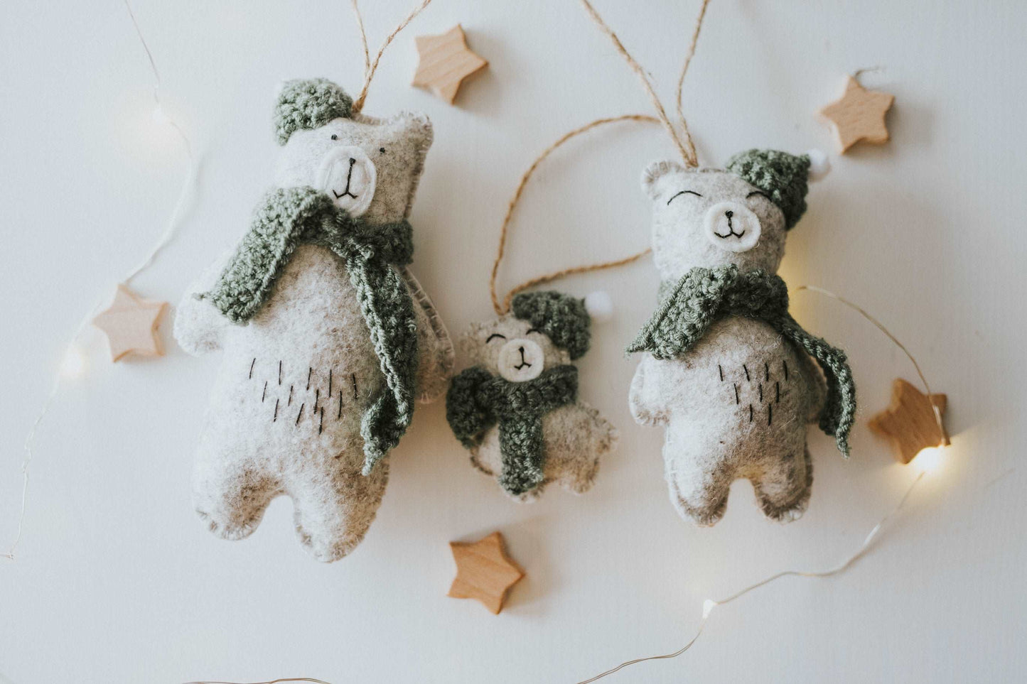 Ornamente  brad - familie de ursuleti
