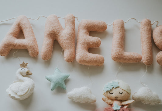 Ghirlanda nume " Princess  fairytale dream "