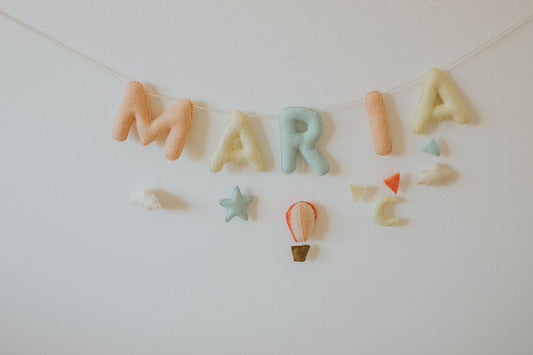 Ghirlanda nume " Fantasy hot air baloon  "